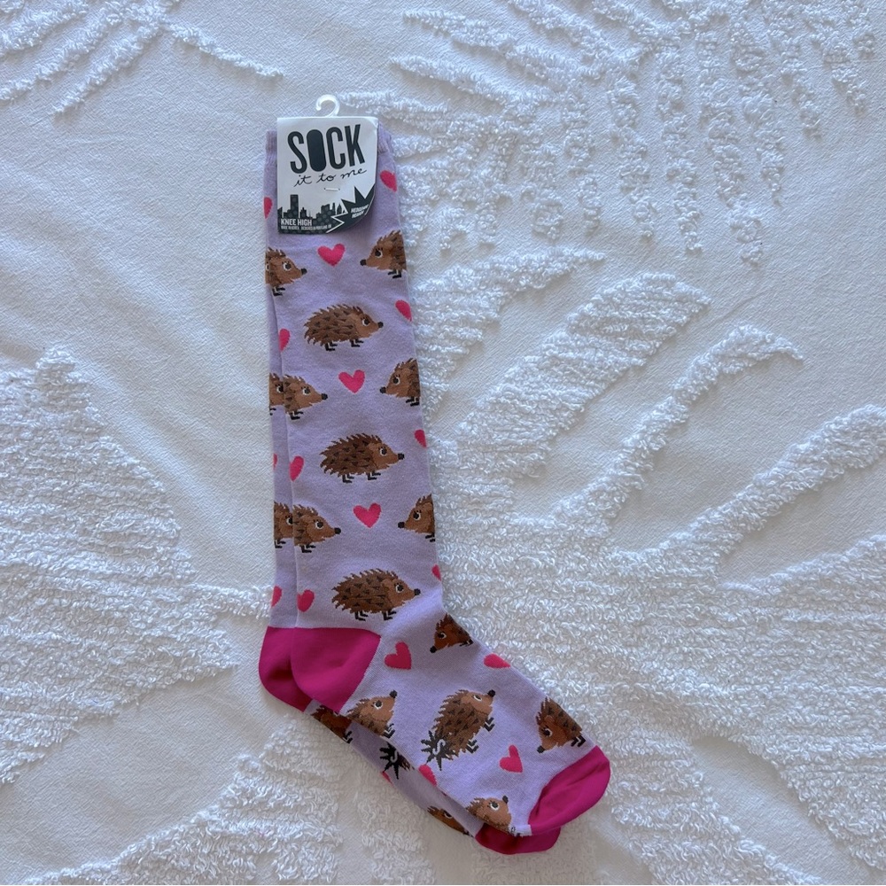 NWT Hedgehog socks